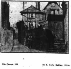 Oak Passage 1923 E. Leslie Badham